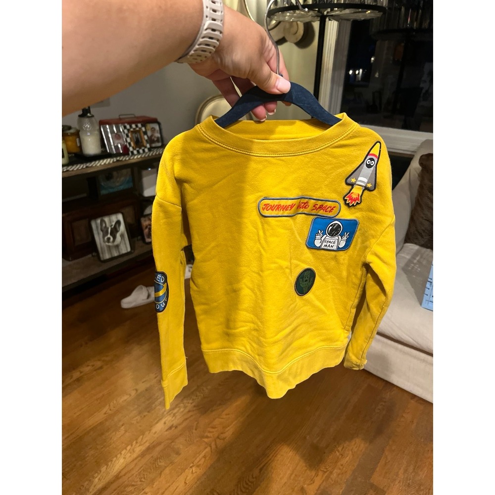 Stella McCarthy boys space sweatshirt‎ size 4T